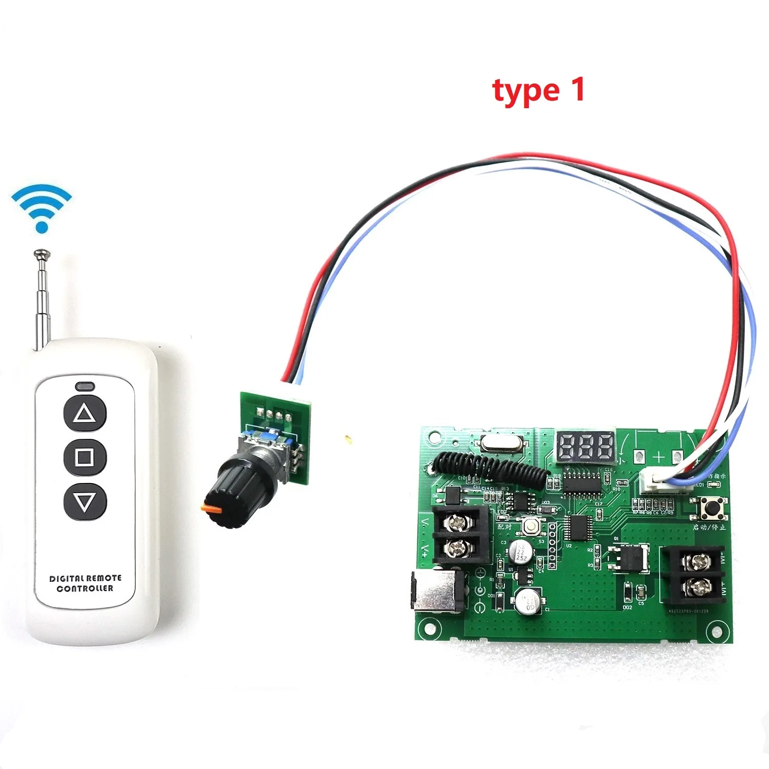 Радиочастотный пульт дистанционного управления 12 24 В линейный привод