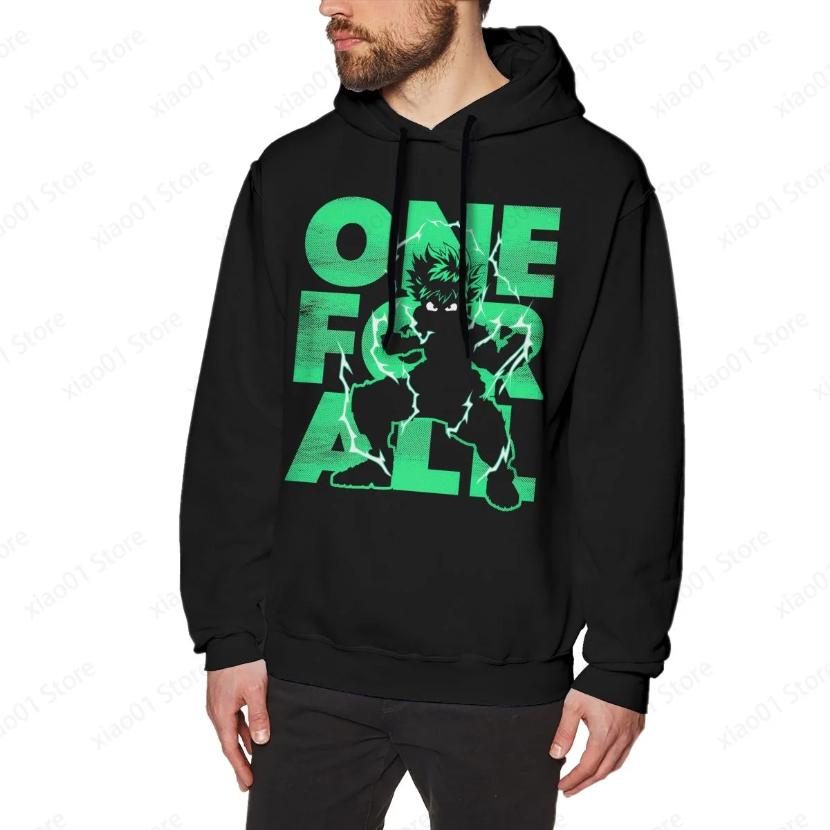 

One For All - Hero Hoodie Sweatshirts Fashion Graphics Harajuku Streetwear Hoodies