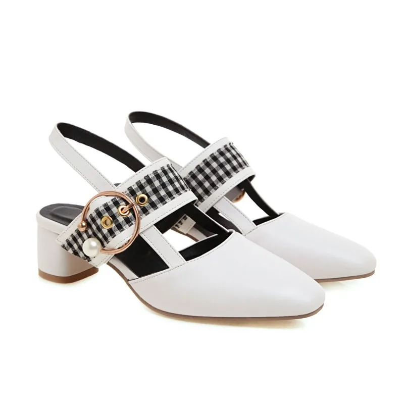 Большой Размеры Женские туфли на высоком каблуке Женская обувь женские