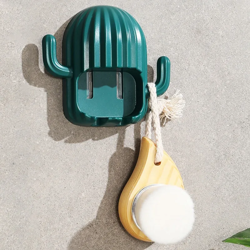 

Fun Toothbrush Holder Cute Punch-free Toothbrush Holder Multifunctional Bathroom Drain Storage Rack