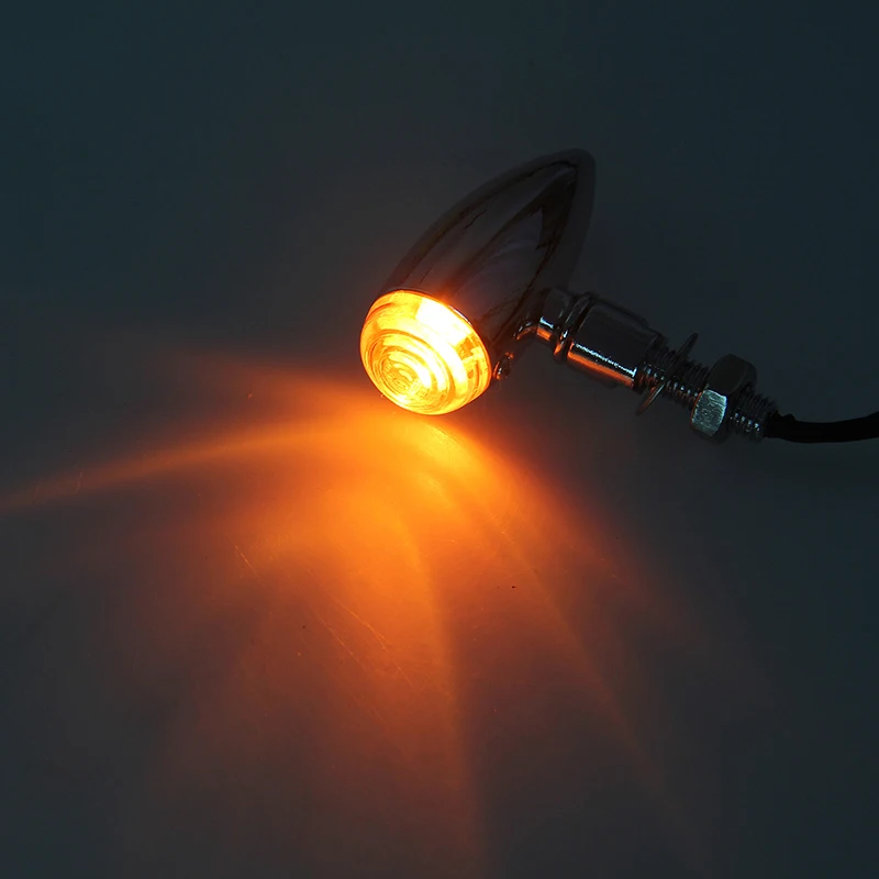 POSSBAY металлический Сигналы поворота для мотоцикла светильник Байк индикатор