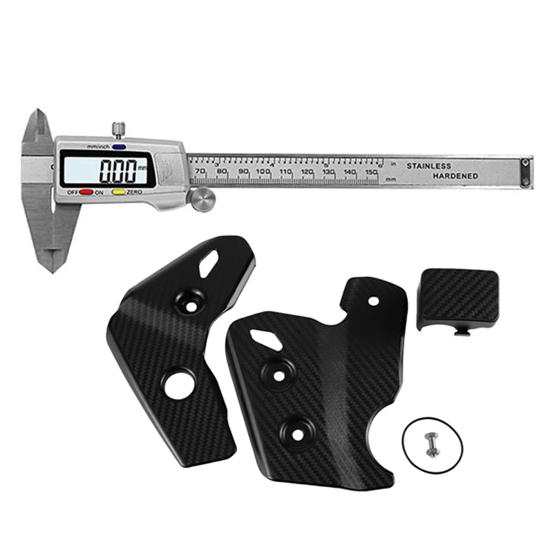 

1 Pcs Measuring Tool Digital Caliper 6 Inch 150mm & 1 Pcs Motorcycle Frame Protection Plate Frame Guard Frame Retail
