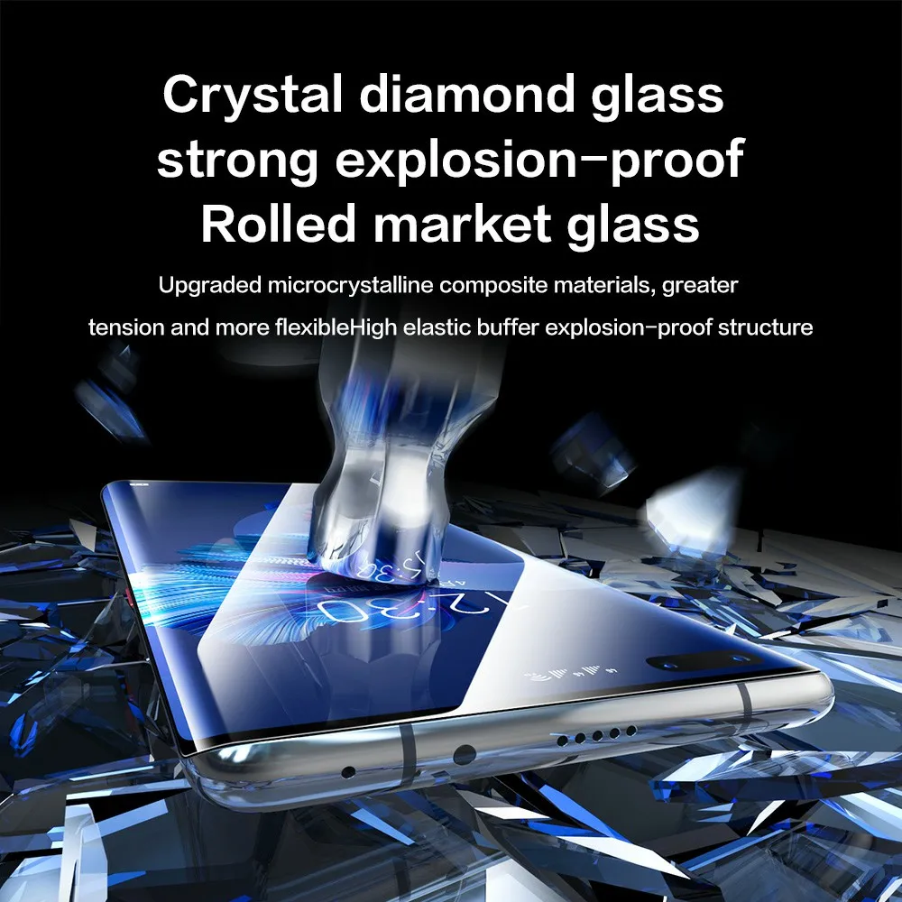 SmartDevil-Protector de pantalla UV para Huawei P40, P40 + plus, Mate 40, 30 E, 40RS, 40 pro, 40 pro +-4
