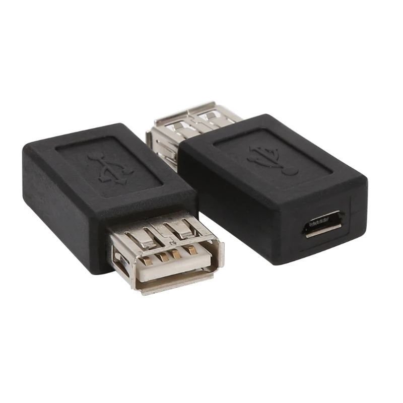 2 шт./компл. USB 0 Тип (мама) Micro usb B 5Pin Женский адаптер конвертер|Компьютерные кабели