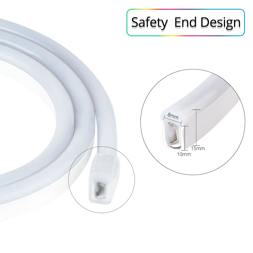 1 5 м гибкий светодиодный неоновый светильник 120 s/M неоновая трубка