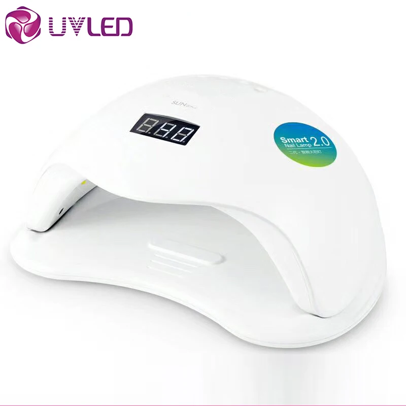 SUN5 Plus 48 Вт УФ светодиодная лампа для сушки ногтей отверждения всех типов геля 99s