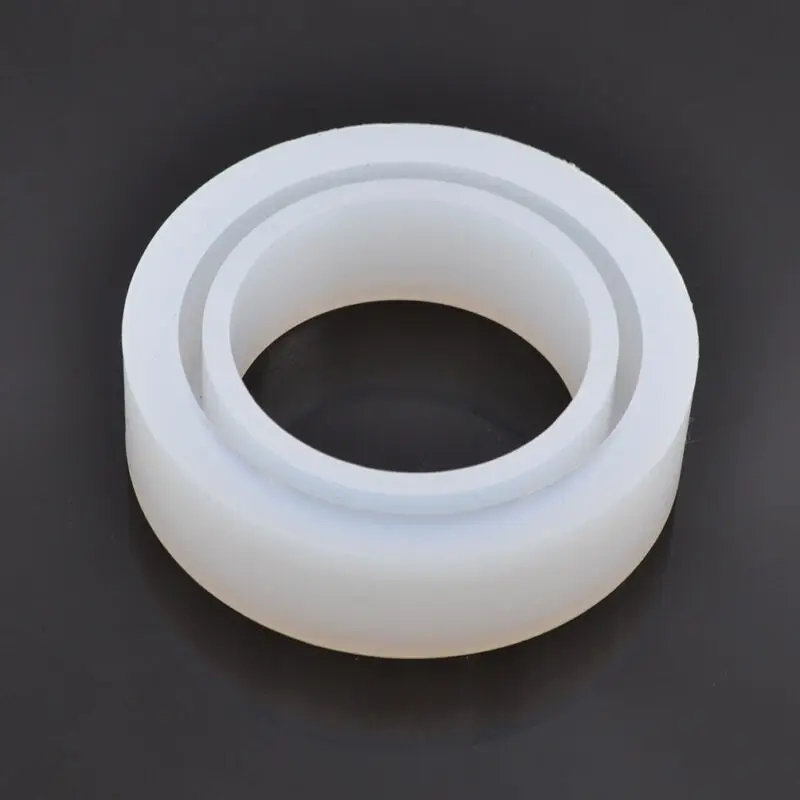 

Silicone Mould Mold Round For Resin Curve Bangle Bracelet Jewelry Making DIY