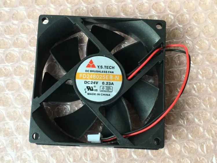 Двухпроводной охлаждающий вентилятор для сервера Y.S TECH FD248025EB-N DC 24V 0,23 50x50x10 мм