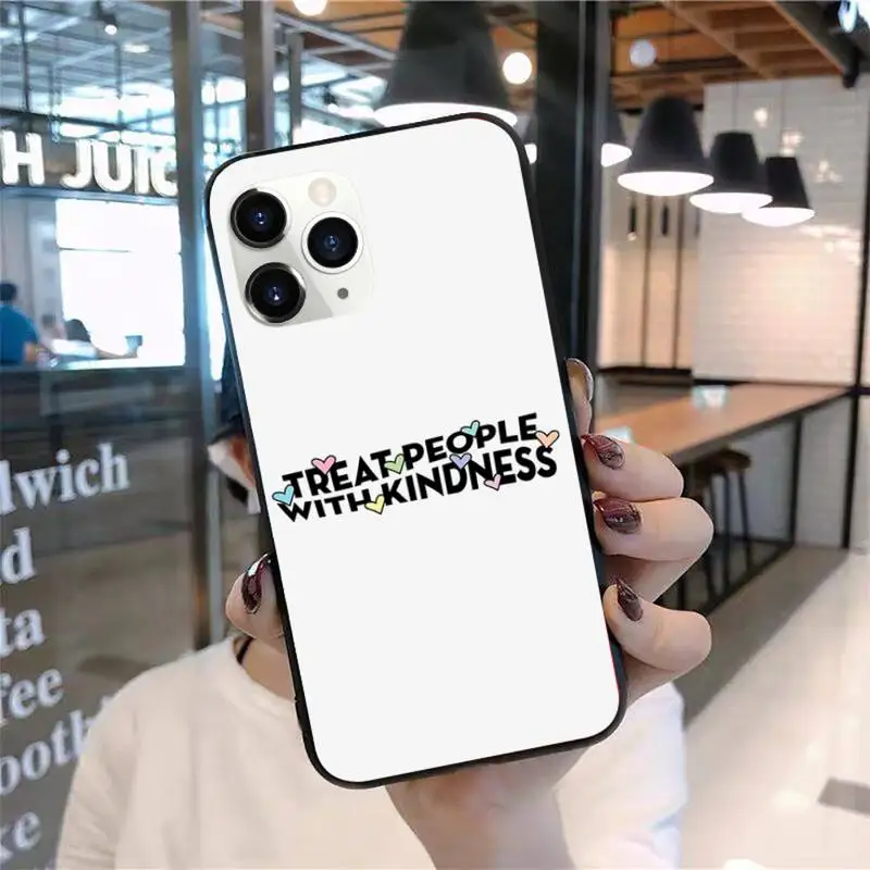 

Treat People one direction Phone Case for iPhone 11 12 mini pro XS MAX 8 7 6 6S Plus X 5S SE 2020 XR