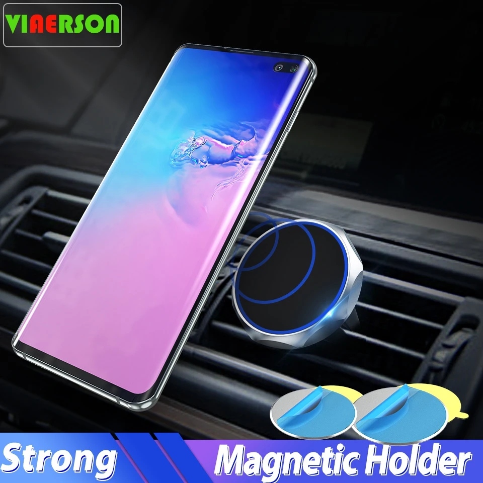 

Car Magnetic Holder Stand for Oneplus 7 pro Huawei P30Auto Magent Air Vent Mount Stand Mobile Phone Holder for Samsung S10