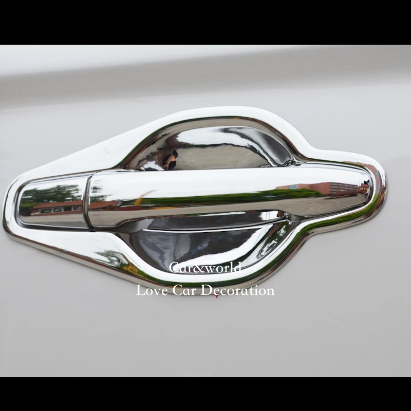 Аксессуары для Mitsubishi Outlander 2013-2020 крышка дверных ручек чаши отделка ABS