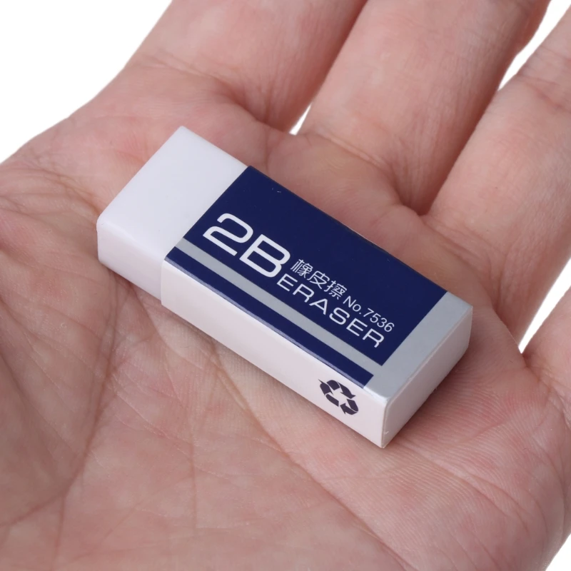 

Soft Rubber 2B Pencil Eraser for Art Sketch Painting Office School Nursery Gift