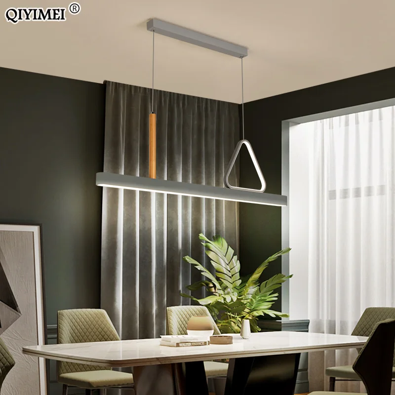 Luces LED colgantes modernas para comedor, salón, cocina, lámparas de iluminación de interior, accesorios decorativos, lámparas de AC85-260V