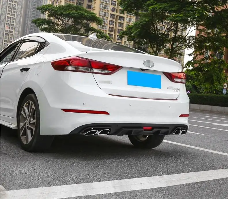 Задний спойлер для Hyundai ELANTRA 2016-2018 задний переднего бампера | Автомобили и