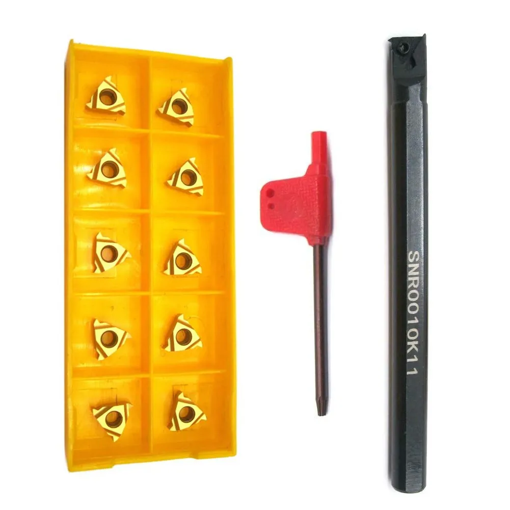 

11IR AG60 10pcs 11 IR AG60 Threading Inserts SNR0010K11 Boring Bar High Quality
