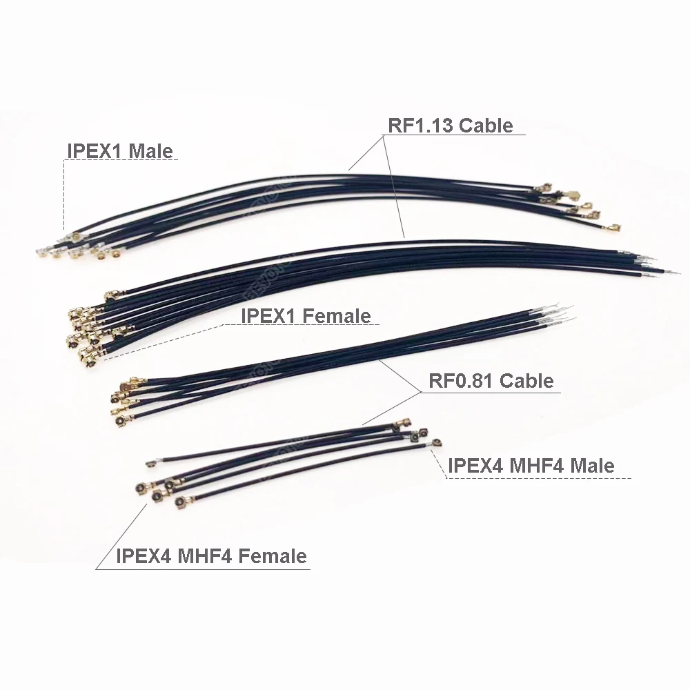 5 шт./лот U.fl IPX IPEX1 Женский к Разъем RF1.13 коаксиальный радиочастотный Перемычка WIFI