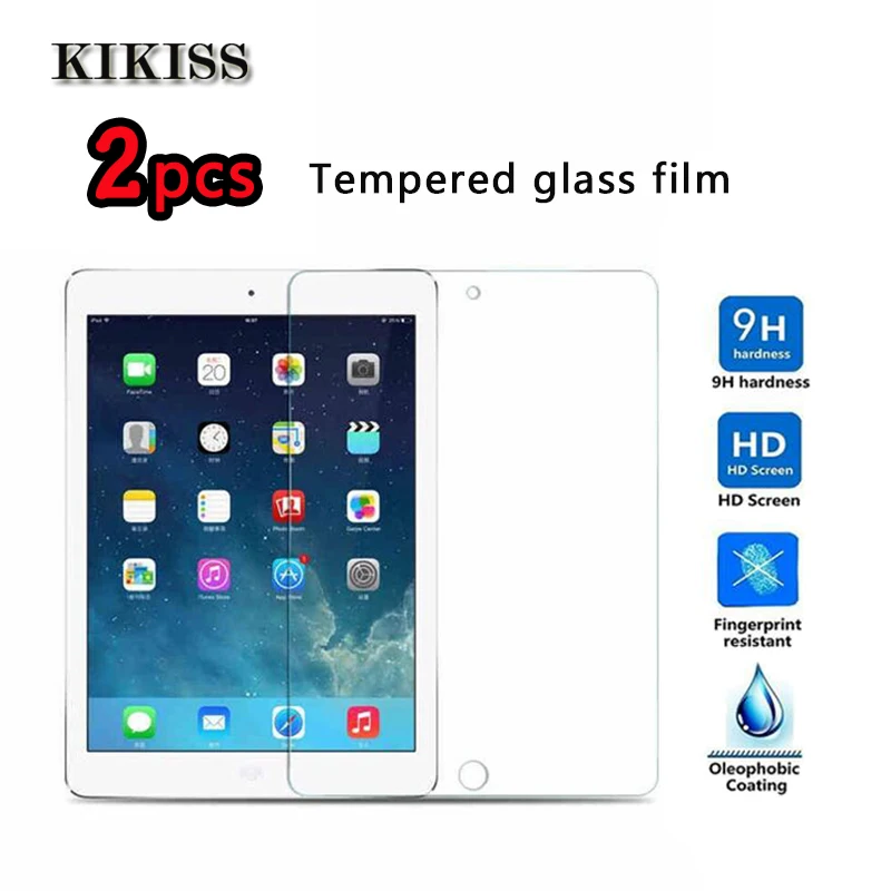 2 шт закаленное стекло для Apple iPad 3 4 5 6 9 7 2017 2018 Pro 11 10 Air Mini 1 протектор экрана