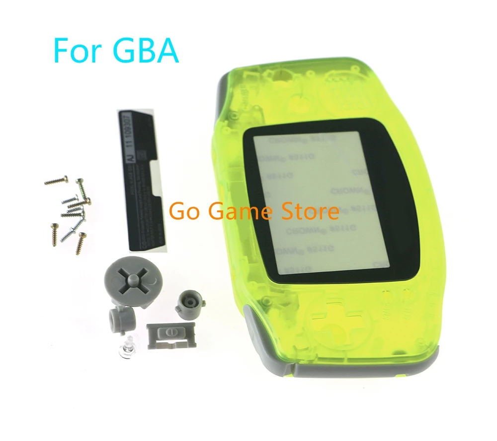 Чехол с полной защитой корпуса + Полная кнопка и винты для Gameboy Advance Игровая