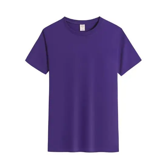

2021 spring and summer new men's short-sleeved T-shirt mercerized cotton embroidered short-sleeved casual running T-shirt