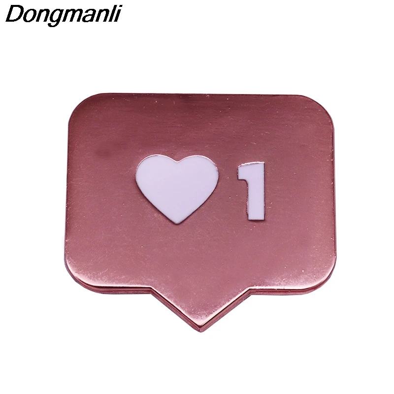P5133 Dongmanli Instagram эмалированное Контактное уведомление 1 как брошь речевой пузырь