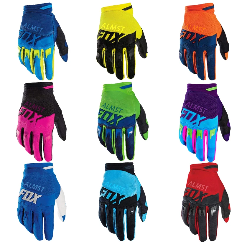 Летние дышащие Мотоциклетные Перчатки Синей Серии 2020 велосипедные перчатки для