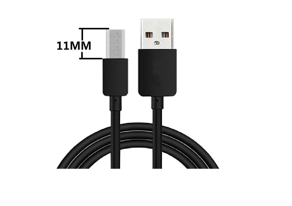 Кабель для Blackview BV5800 BV6000 Pro BV6000s BV4000 Micro Usb кабель для передачи данных быстрое зарядное устройство USB удлиненный зарядный кабель 1 м - Цвет: Black Micro 11mmLong