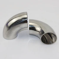 od 1619222528323438455157637689102 mm 304 stainless steel elbow sanitary welding 90 degree pipe fittings