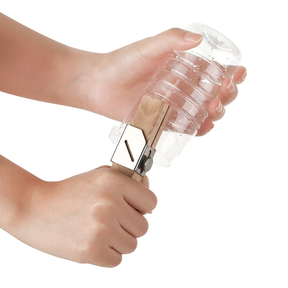 Переносная пластиковая бутылка резак открытый DIY рециркулирует пластиковый