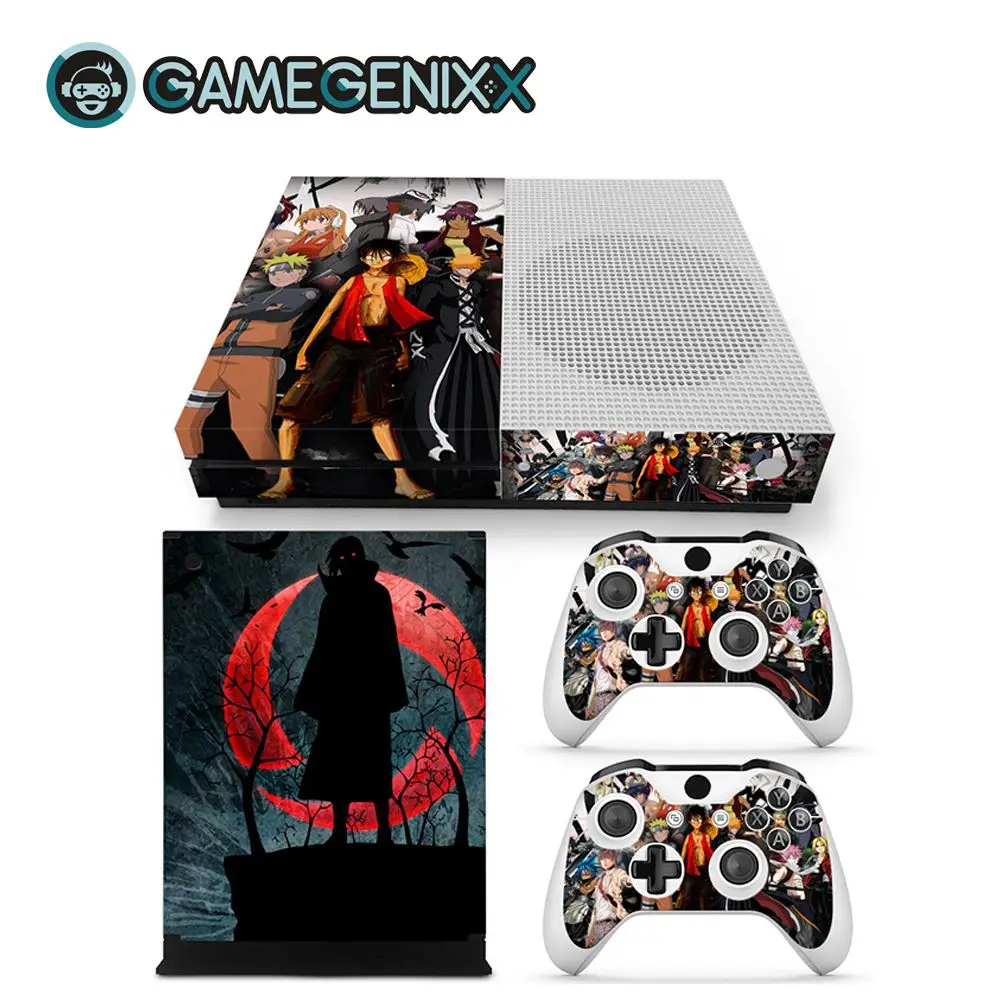 Наклейка из кожи GAMEGENIXX виниловая оболочка полный комплект для консоли Xbox One Slim и 2