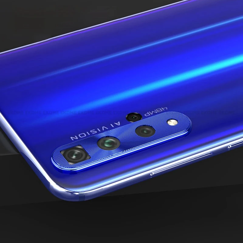 Blue Для huawei Honor 20 Pro 20 Защита объектива камеры покрытие алюминиевая защитная крышка для huawei mate 30 20 Pro 20X mate 30 Lite - Цвет: Blue