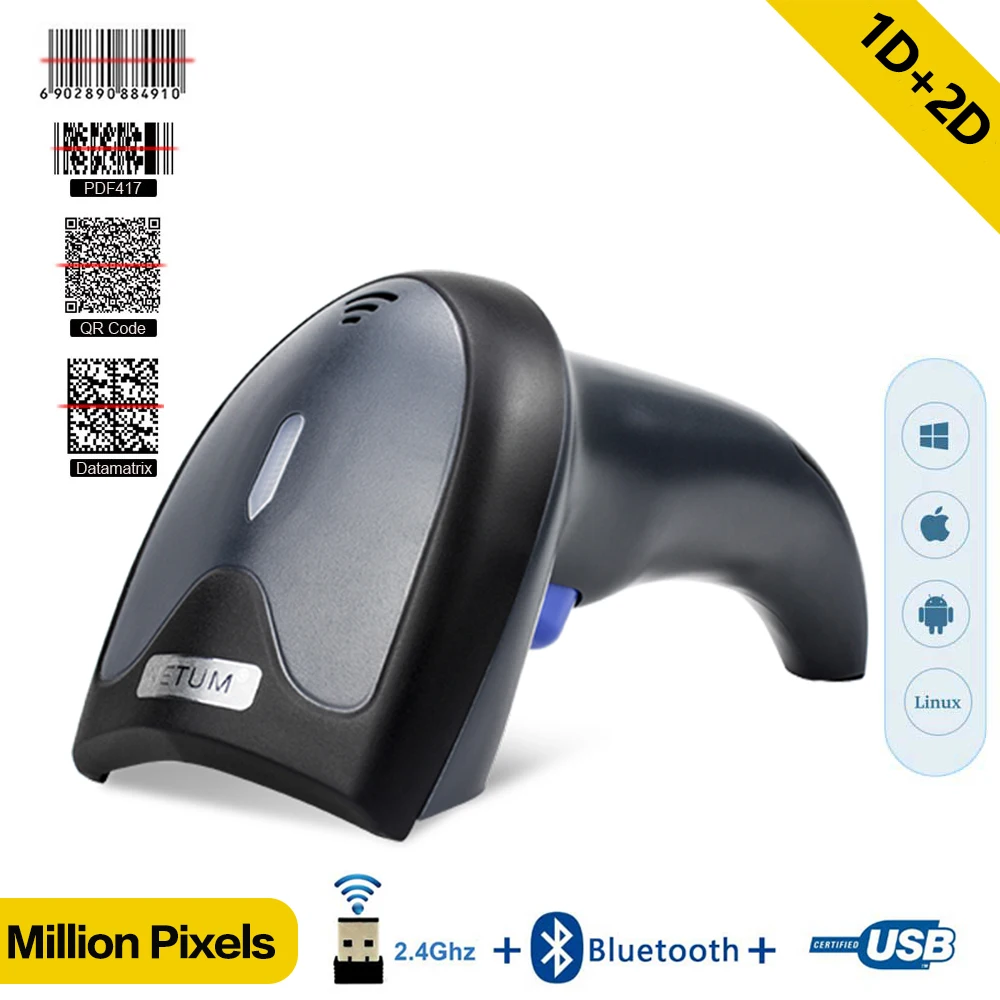  Bluetooth  - W8 1D 2D QR- 2, 4G  USB PDF417,  ,  -,  ,  