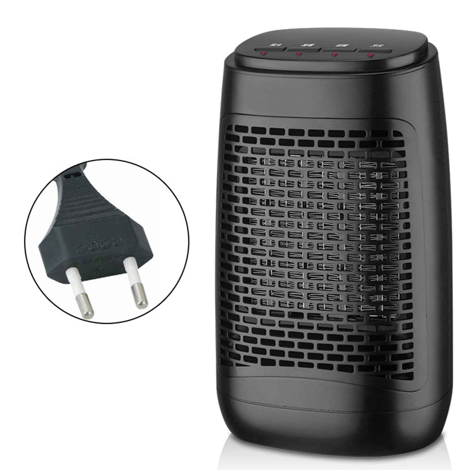 

Electric Space Heater Safe Overheat Tip-over Protection Quiet Space Heater PTC Ceramic Heating Heater with 3 Heat Settings