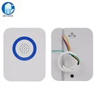 Проводной дверной звонок, 4 провода, белый, 12 в пост. Тока