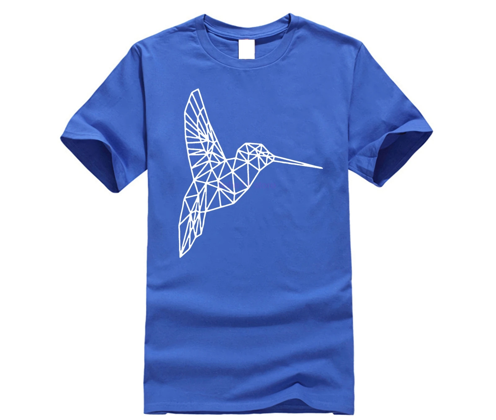 Футболка Hummingbird с геометрическим рисунком оригинальная Harajuku футболка принтом в