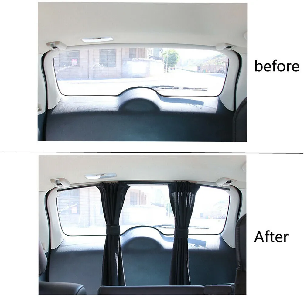 

UV Protector Car Curtains Accessory Foldable Parts Polyester Sun Shade New