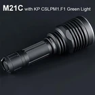 Конвой M21C с зеленсветильник том KP CSLPM1.F1, светодиодный фонарик 21700, фонарик для охоты, фонарь для работы, переносной фонарик