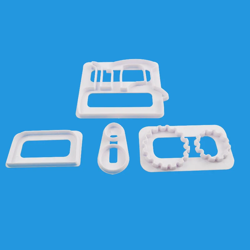 4 шт. трактор помадка печенья торт резак эжектор штамп плунжерная форма тисненая