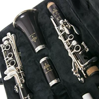 music fancier club bakelite bb clarinets e13 professional clarinet silver plated keys 17 keys with case mouthpiec