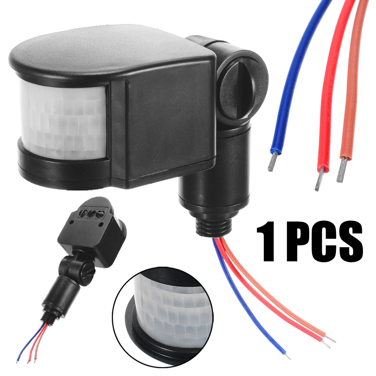 

New product on line 110-220V outdoor LED infrared PIR motion sensor detector wall lamp 140 degree motion sensor light switch