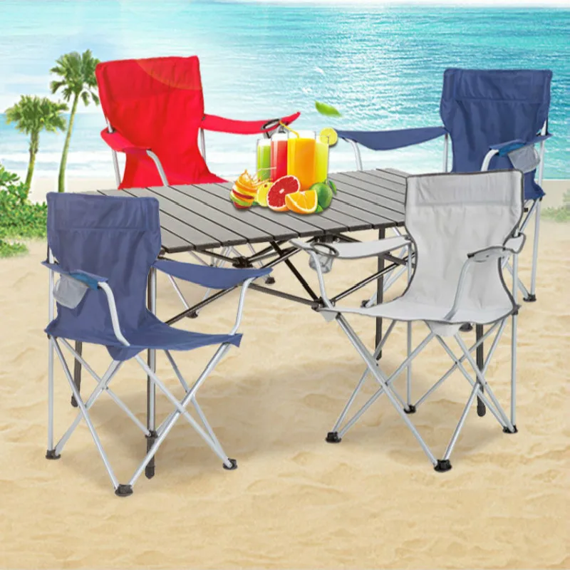 売る 屋外折りたたみ椅子超軽量ポータブル折りたたみレジャーアームレスト椅子ビーチキャンプスケッチ釣り