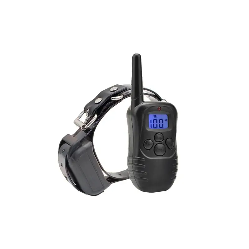 Водонепроницаемый лай ошейник с дистанционным управлением тренировочный для
