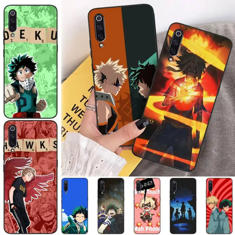 Чехол для телефона My Hero Academi для Xiaomi Mi Cc Note 7 8 8t 8es 9 9se 9a 10 10t 11 F1 MAX 2 3 Pro Lite Ultra Funda