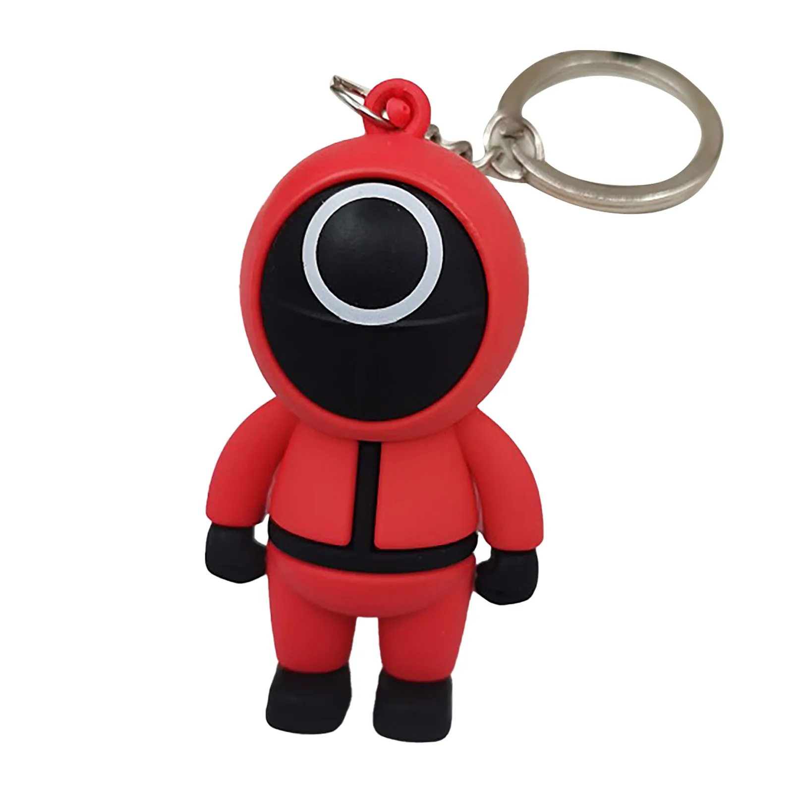 Брелок для ключей в виде милых мультяшных солдат треугольной серии креативные