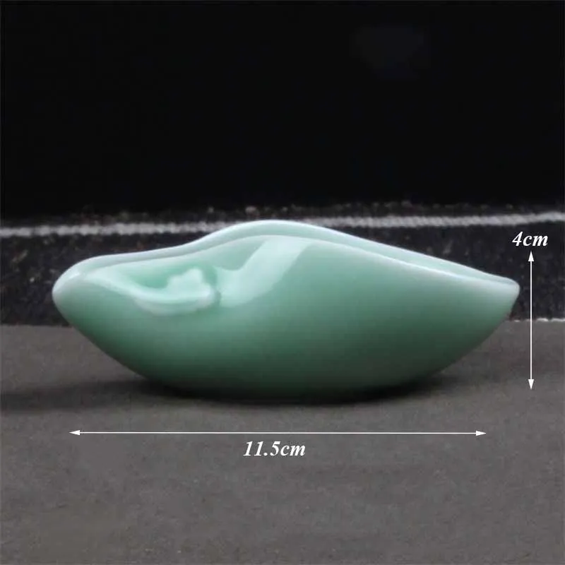 Чайный сервиз Longquan Celadon Cha He KUNFU фарфоровые чайные коробки блюдце чайный