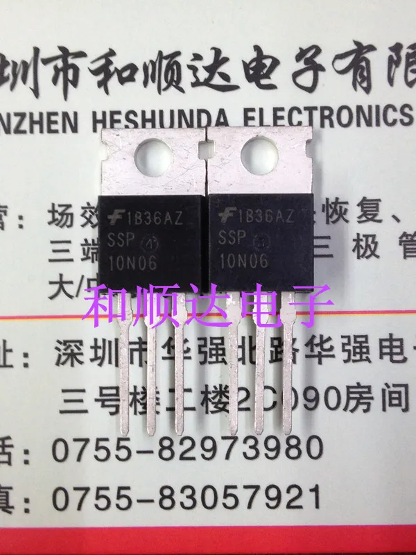 Оригинальный Новый/5 шт/SSP10N06 TO 220|Регуляторы напряж./стабилизаторы| |