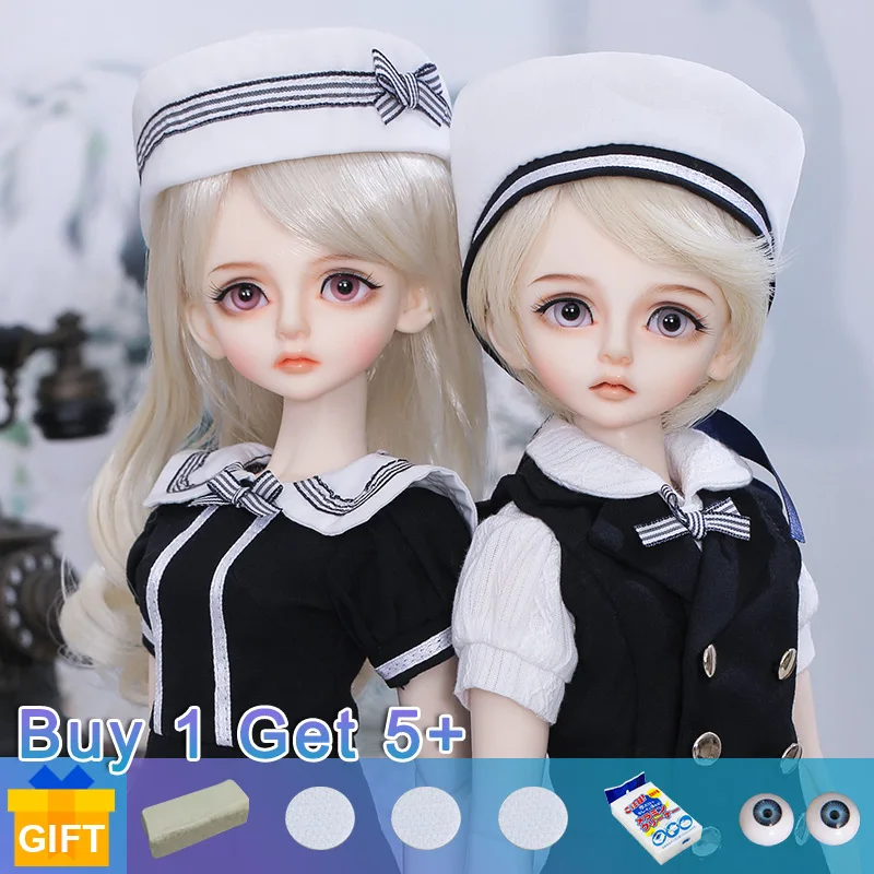 Кукла Luts Bory BJD twins 1/4 подвижных шарниров полный комплект профессиональный макияж