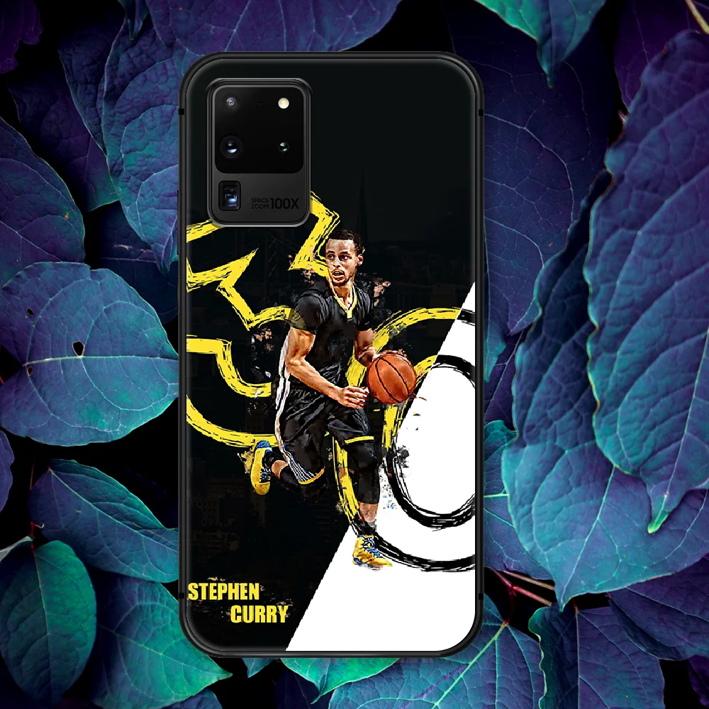 

Stephen Curry Basketball 30 Phone Case For Samsung Galaxy Note S 8 9 10 20 Plus E Lite Uitra black Etui Luxury Coque Silicone