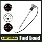 Блок отправки топлива для лодки, из нержавеющей стали с датчиком уровня топлива 150 200 250 300 350 450 мм с манометром 0  190 Ом240  33 Ом