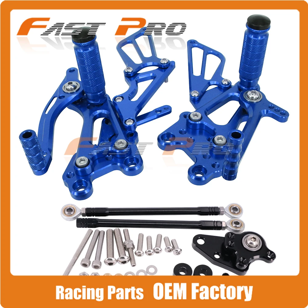 CNC мотоцикл Регулируемая заготовка подножки педали отдых для HONDA CBR600RR CBR 600RR 2007 2008 2009 2010 2011 2012 2013