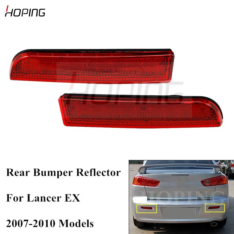 

HOPING Rear Bumper Reflector Fog Light For Mitsubishi Lancer EX 2007 2008 2009 2010 Rear warning lamp rear Brake light